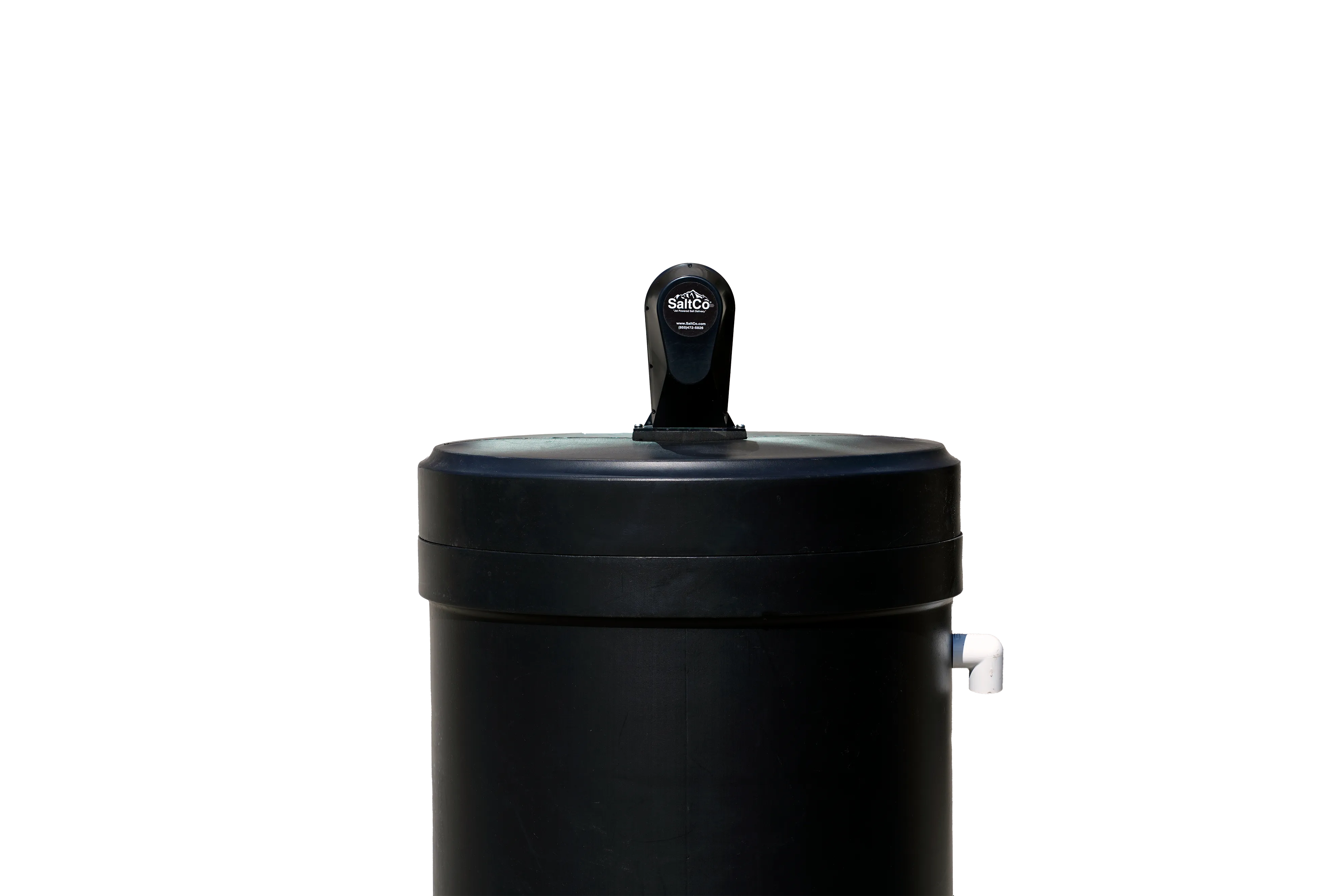 Commercial salt tank sensor with cellular connectivity for brine tank level monitoring